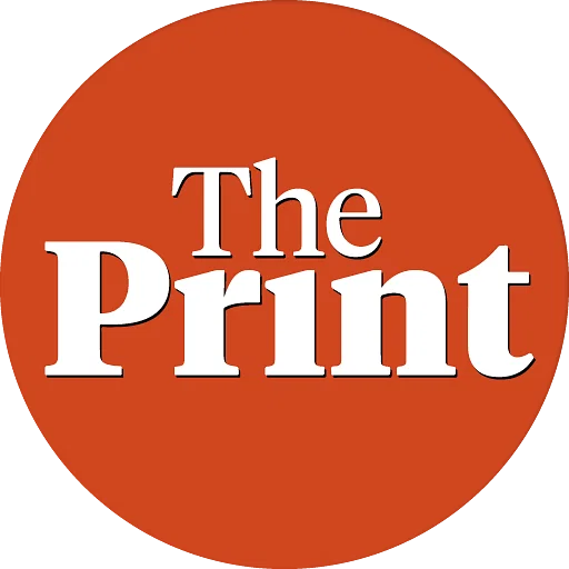 The Print logo circle